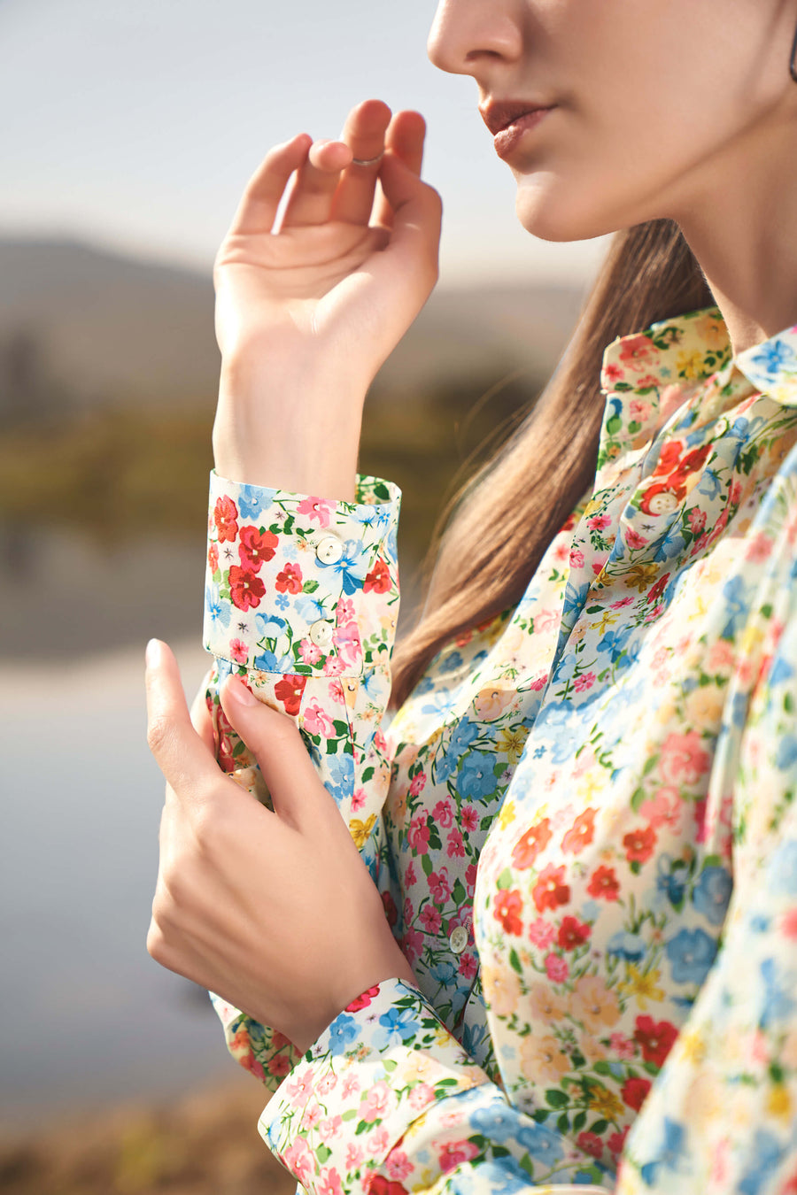 Flower blooming Design Printed Shirt