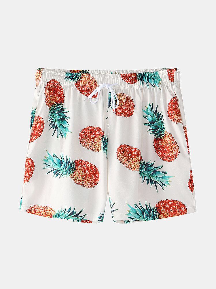 Pineapple Pattern Print Loungewear